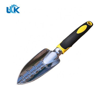 Aluminum Alloy Gardening Tools Soft Rubberized Non-Slip Handle Grading Mark Garden Shovel Trowel Hand Shovel